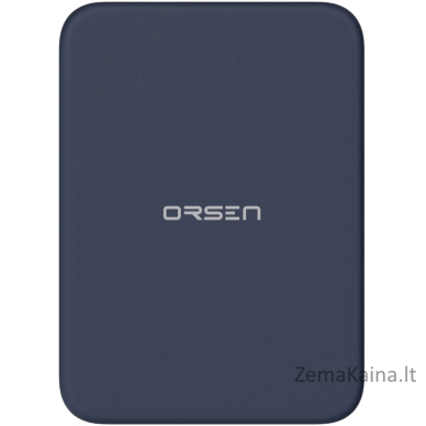 Orsen EW50 Magnetic Wireless Power Bank for iPhone 12 and 13 4200mAh blue