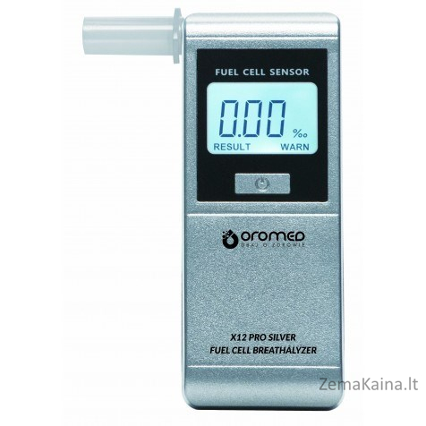 Oromed X12 PRO SILVER alkotesteris Sidabras 2