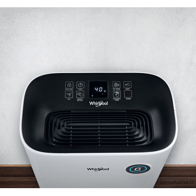 Oro sausintuvas Whirlpool DE20W5252 6.5 L 44 dB 420 W 1