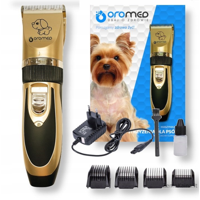 Oromed ORO-PET CLIPPER GOLD gyvūno kirpimo mašinėlė 5