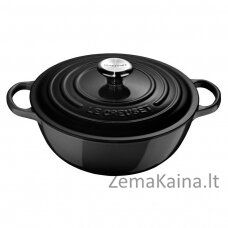 Ovalus kepimo indas 32 cm, 7 l., juodas Le Creuset 21114321400430