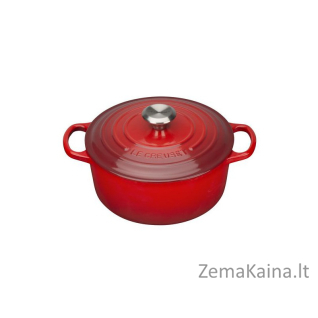 Ovalus kepimo indas 24 cm raudonas Le Creuset 21177240602430