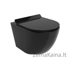 Pakabinamas klozetas Mexen Lena Rimless 30224070, juodas