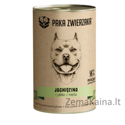 PAKA ZWIERZAKA Lamb and apple with mint - drėgnas ėdalas šunims - 400g