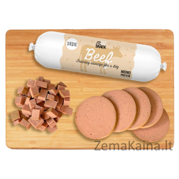Paka Zwierzaka Pepe kiełbaski snack wołowina 200g