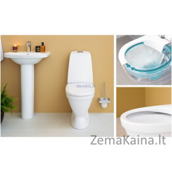 Pastatomas klozetas Gustavsberg Nautic (C+) su soft dangčiu GB1115102R1331