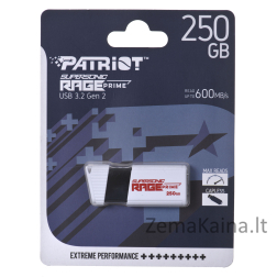 Patriot Rage Prime 600 MB/S 256 GB USB 3.2 8K IOPS