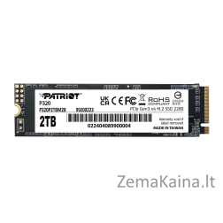 Patriot Viper SSD P320 M.2 PCI-Ex4 NVMe 2TB 3GB/s