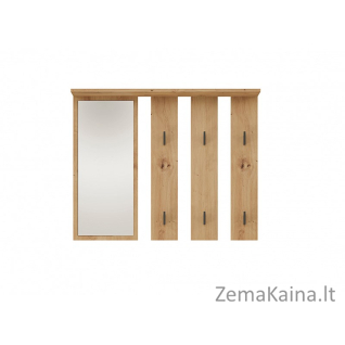 Pakaba + veidrodis PARMA 100x15x.81,5 cm, amatininkų ąžuolas