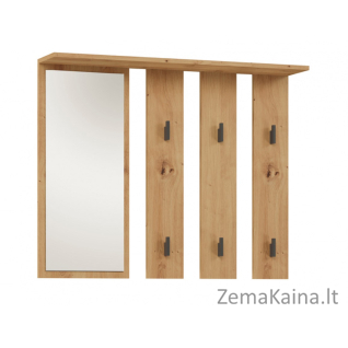 Pakaba + veidrodis PARMA 100x15x.81,5 cm, amatininkų ąžuolas