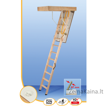 Palėpės laiptai Minka Complete  119 x 69 x 280 cm