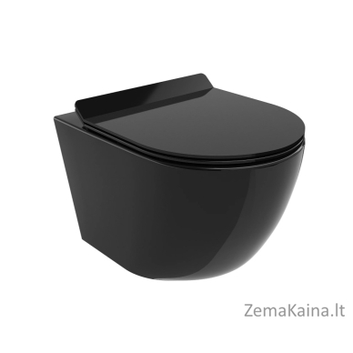 Pakabinamas klozetas Mexen Lena Rimless 30224070, juodas