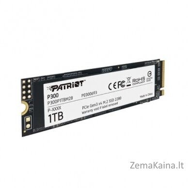 Patriot Memory P300 M.2 1000 GB PCI Express 3.0 NVMe 2
