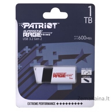 Patriot Rage Prime 600 MB/S 1TB USB 3.2 8K IOPS 8