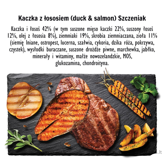 Paka Zwierzaka Seventh Heaven Kaczka z łososiem PUPPY ''S'' 1,5kg 1