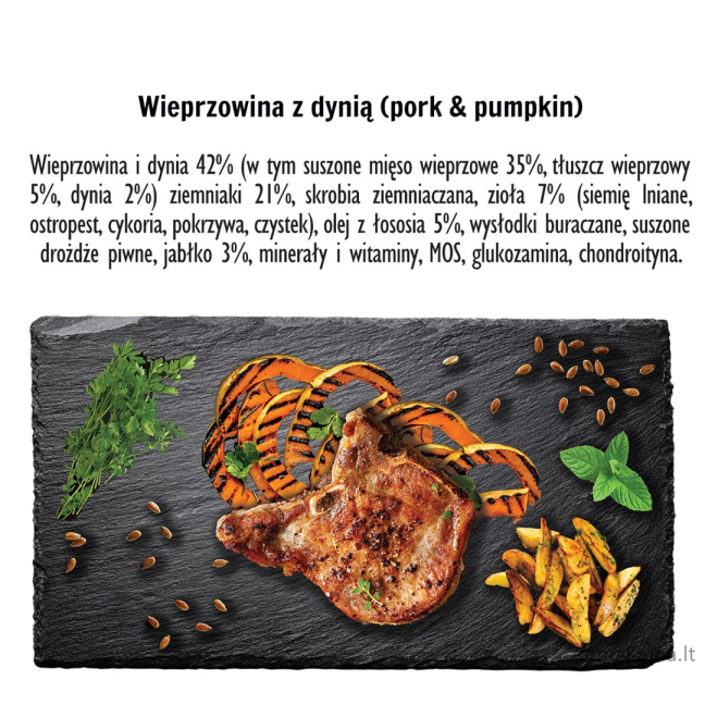 Paka Zwierzaka Seventh Heaven Wieprzowina z dynią ''L'' 9kg 1