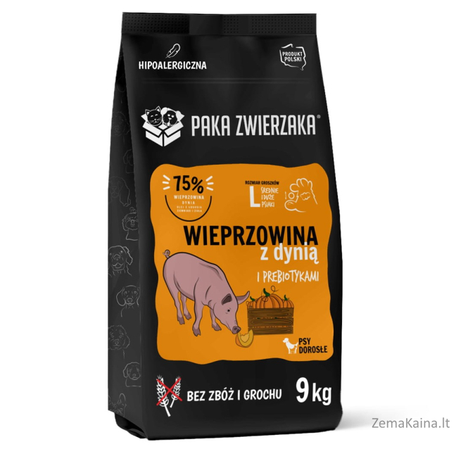Paka Zwierzaka Seventh Heaven Wieprzowina z dynią ''L'' 9kg