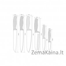 Peilių rinkinys Vinzer Elegance 8 vnt. 89115
