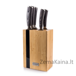 Peilių rinkinys su stovu G21 Gourmet Rustic 5 ks 6002237