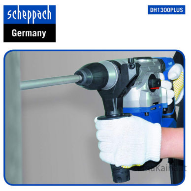 Perforatorius Scheppach DH1300Plus (1250W, 5J) 8