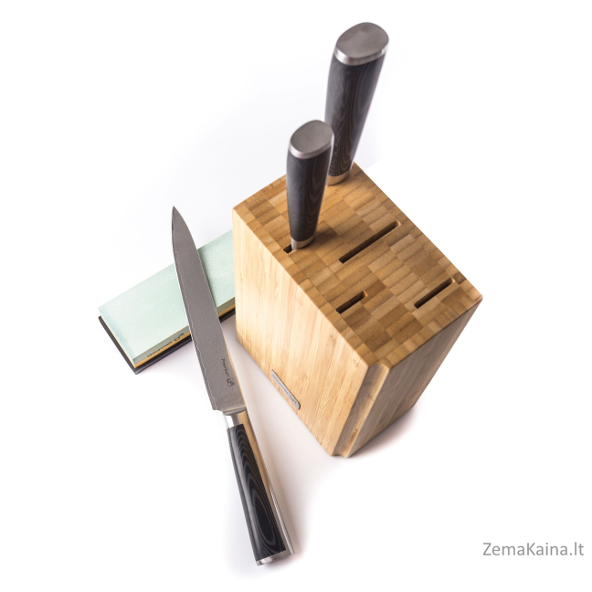 Peilių rinkinys G21 Damascus Premium 6002298 3 vnt. + galąstuvas 1