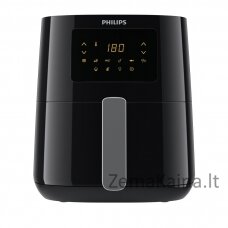 Philips Essential HD9252/70 gruzdintuvė Vienas 4,1 L Autonominės 1400 W Karšto oro gruzdintuvė Juoda, Sidabras