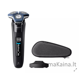 Philips SHAVER Series 7000 S7886/35 skustuvas vyrams Rotorinis skustuvas Apkarpymo mašinėlė Juoda