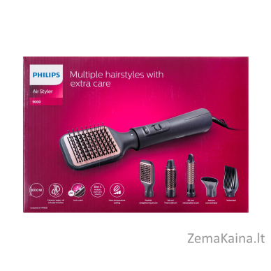Philips 5000 series BHA530 Plaukų modeliavimo rinkinys Šiltas Juoda 1000 W 2 m 6
