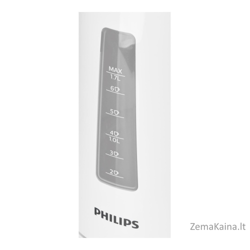 Philips 3000 series 1,7 l, atverč. dangtis, šviesos indikat., plastikinis virdulys 7