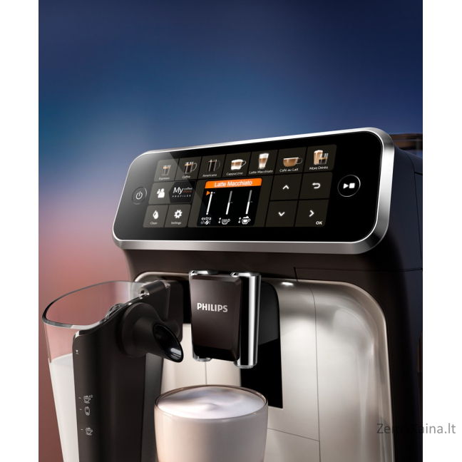 Philips „ “ 5400 serijos EP5447/90 visiškai automatiniai espreso aparatai 5
