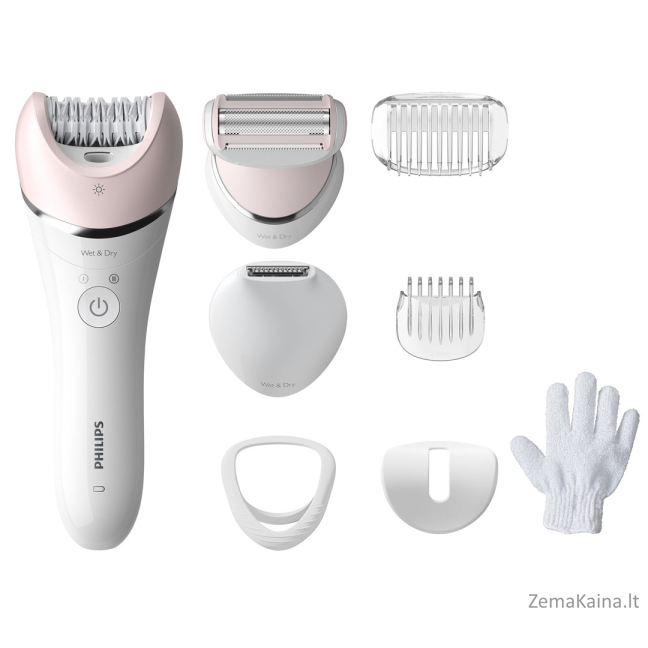 Philips BRE721/00 epiliatorius 32 pincetai Rožinė, Balta 1