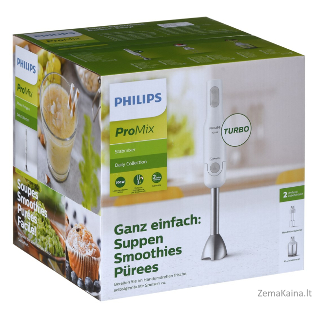 Philips Daily Collection HR2546/00 trintuvas Panardinamas maišytuvas 700 W Balta 7