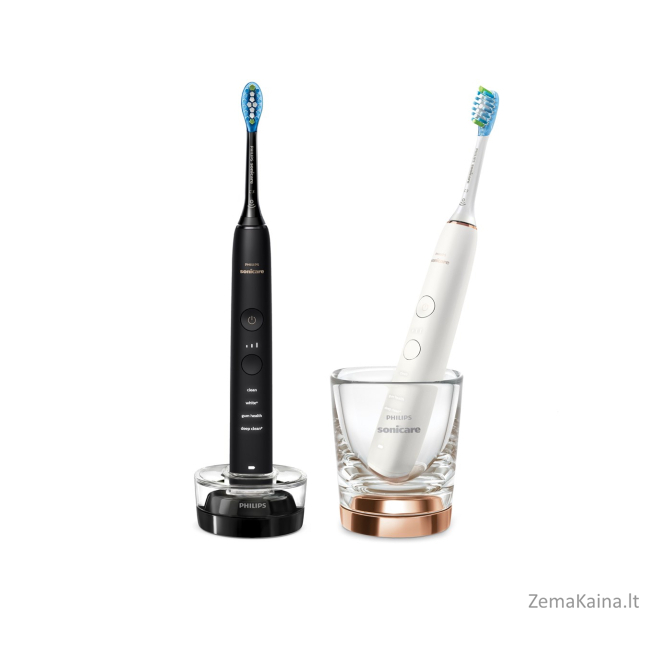 Philips DiamondClean 9000 HX9914/57 „Sonic“, elektrinis dantų šepetėlis su programėle