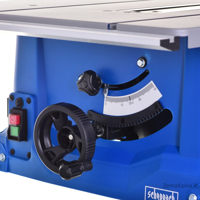 Pilarka stołowa Scheppach HS100S 2,0KW fi 250mm 2 tarcze w zestawie 9