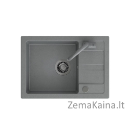 Plautuvė su maišytuvu Quadron GO SMART, TQ6244GSSZ, pilka