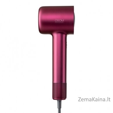 Plaukų džiovintuvas su išmaniąja vandens jonų termostatine technologija Osom Professional, OSOMHL906HD, 1600 W, raudonas 3