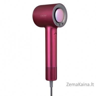 Plaukų džiovintuvas su išmaniąja vandens jonų termostatine technologija Osom Professional, OSOMHL906HD, 1600 W, raudonas 4