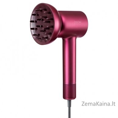 Plaukų džiovintuvas su išmaniąja vandens jonų termostatine technologija Osom Professional, OSOMHL906HD, 1600 W, raudonas 5