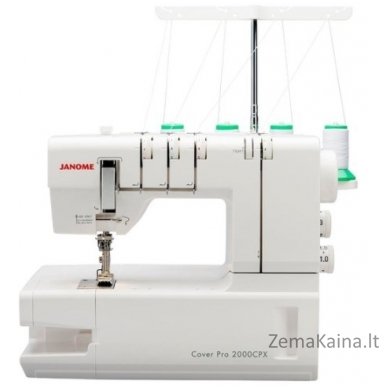 Plokščiasiūlė siuvimo mašina JANOME 2000CPX