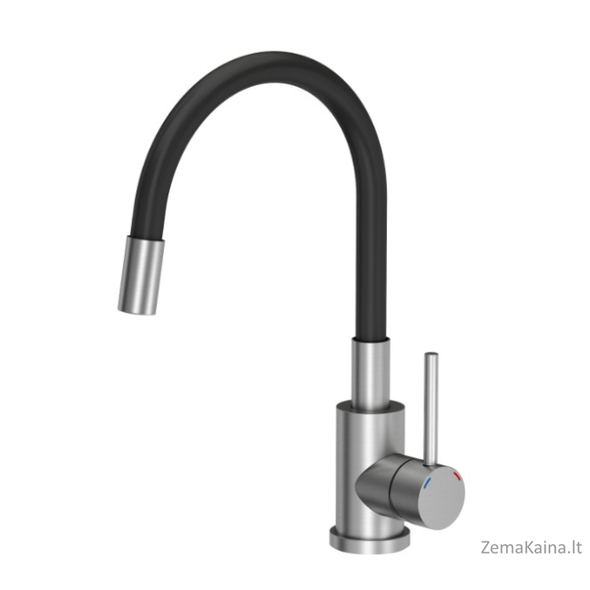 Plautuvė su maišytuvu ir dozatoriumi Quadron READY SMART, TQ6244RSCZ, juoda 1