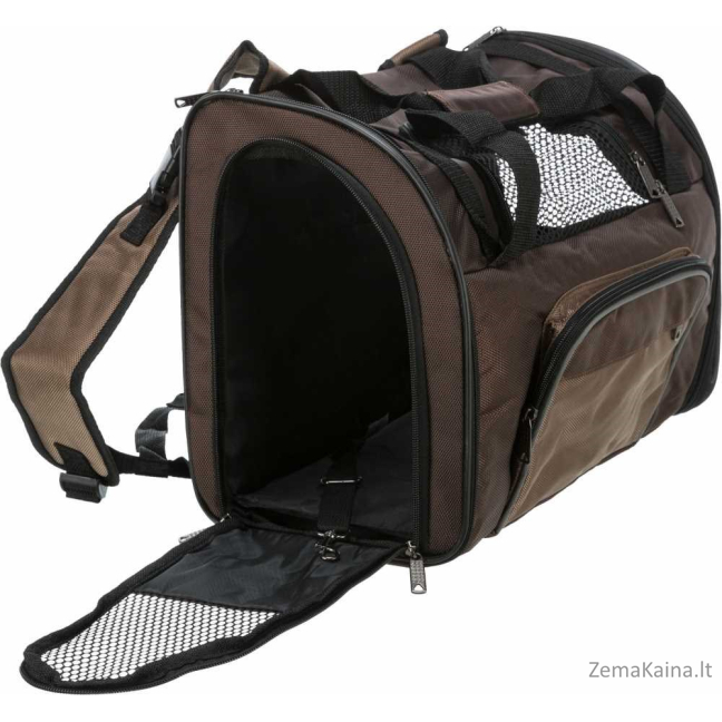 PLECAK DO NOSZENIA PSA 41x30x21cm BRĄZ/BEŻ 4