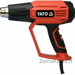 YATO HEAT GUN 1600W 50-650C 2 GEARS LCD + ATMINTIS