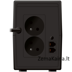 PowerWalker VI 650 SH FR nepertraukiamo maitinimo resursai (UPS) „Line-Interactive“ 0,65 kVA 360 W 2 AC išvestis(ys / čių)