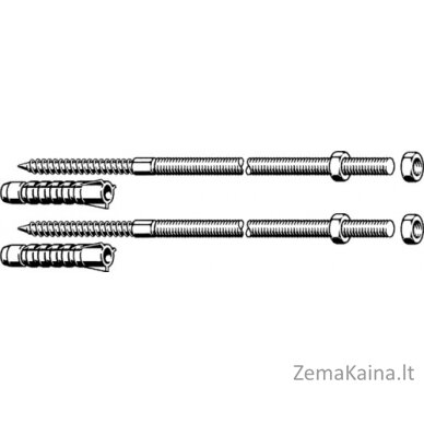 Potinkinio WC rėmo laikikliai Viega 678630 1