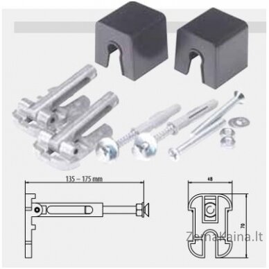 Potinkinis WC rėmas WERIT JOMO 174-91101300-00 3