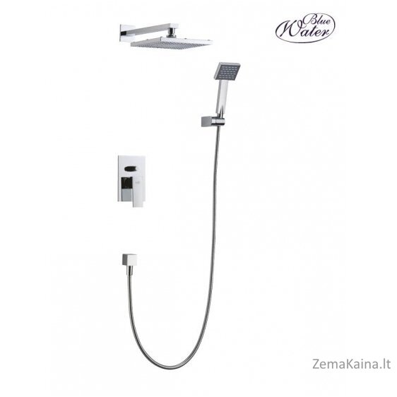 Potinkinė dušo sistema Blue Water Toronto TOR-ZKP.150C, juoda matinė 2