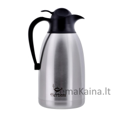 PROMIS Plieninis ąsotis 2,0 l, arbatos spauda