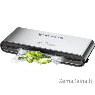 ProfiCook PC-VK 1080 vakuumavimo aparatas Juoda, Nerūdijančiojo plieno