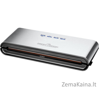 ProfiCook PC-VK 1080 vakuumavimo aparatas Juoda, Nerūdijančiojo plieno