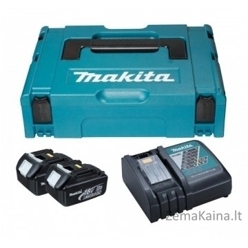 Priedų rinkinys Makita, skirtas 18 V ir 36 V įrankiams